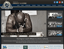 Tablet Screenshot of crossfitlaverne.com